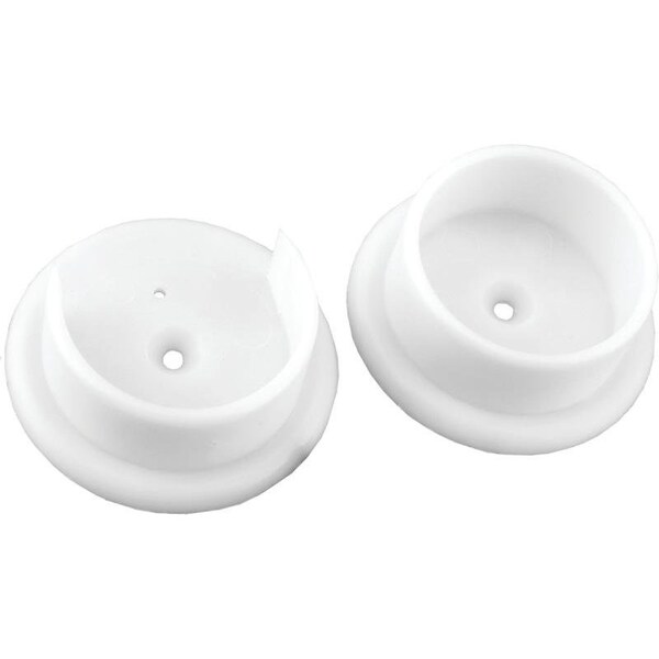 John Sterling ClosetPro Closet Pole Socket, Plastic, White